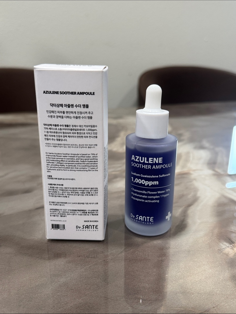Dr. Sante Azulene Soother Ampoule 1,000 ppm - Picture 2 of 4